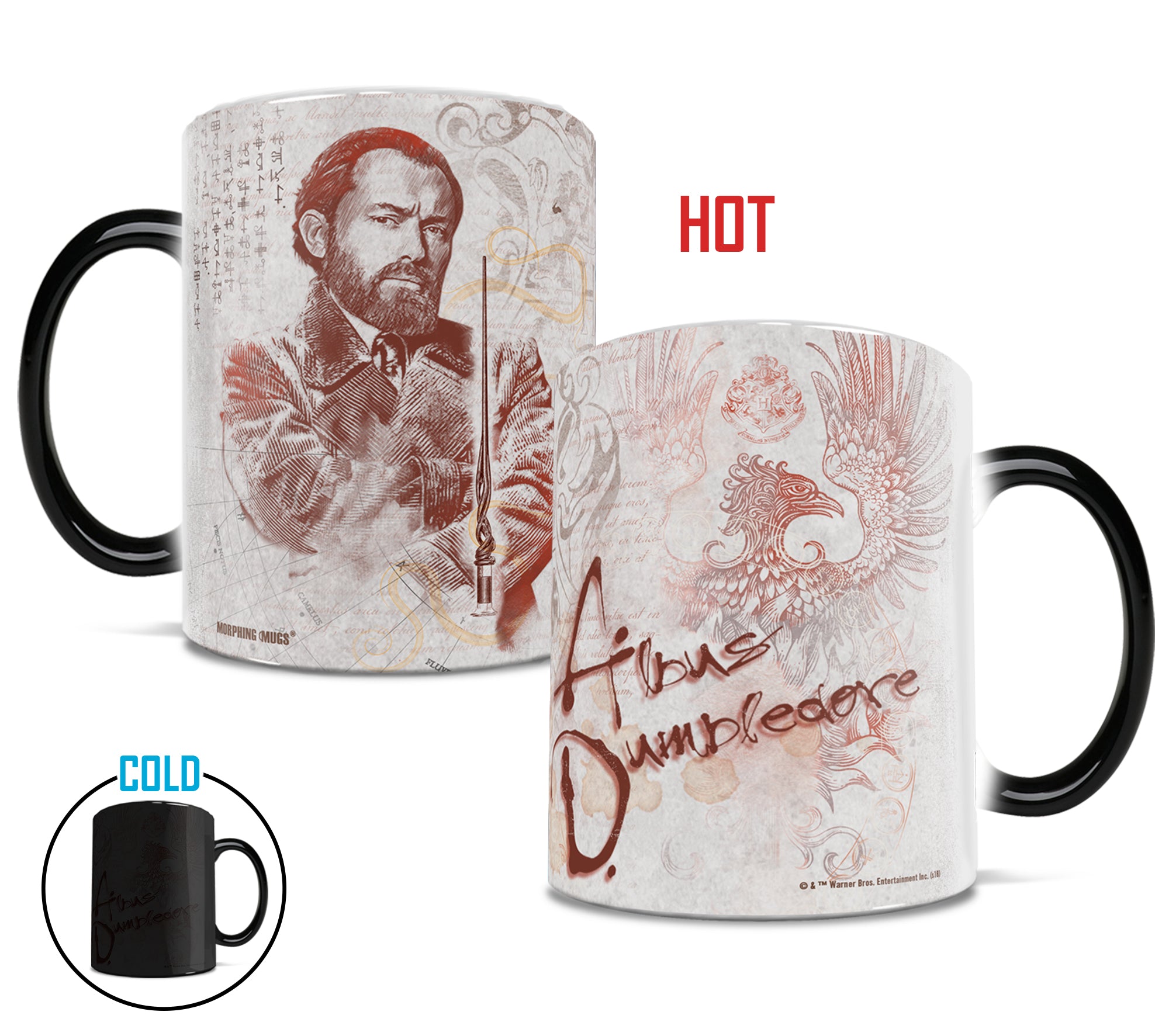Fantastic Beasts: The Crimes of Grindelwald (Professor Dumbledore) Morphing Mugs®  Heat-Sensitive Mug MMUG849